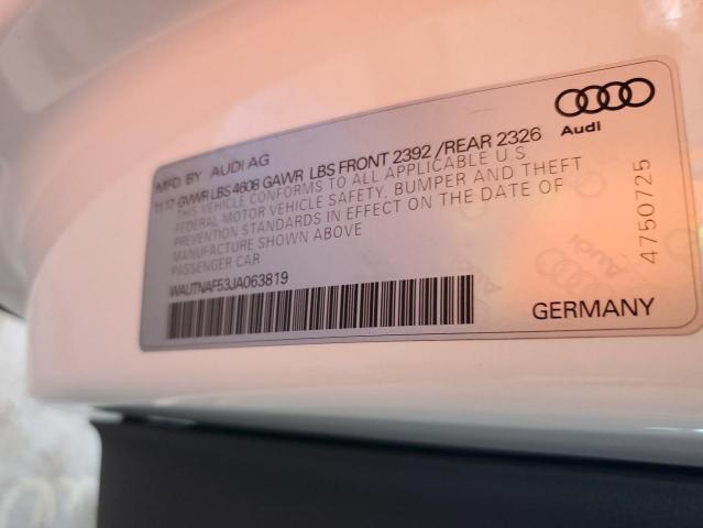 2018 AUDI A5 PREMIUM #3301762337