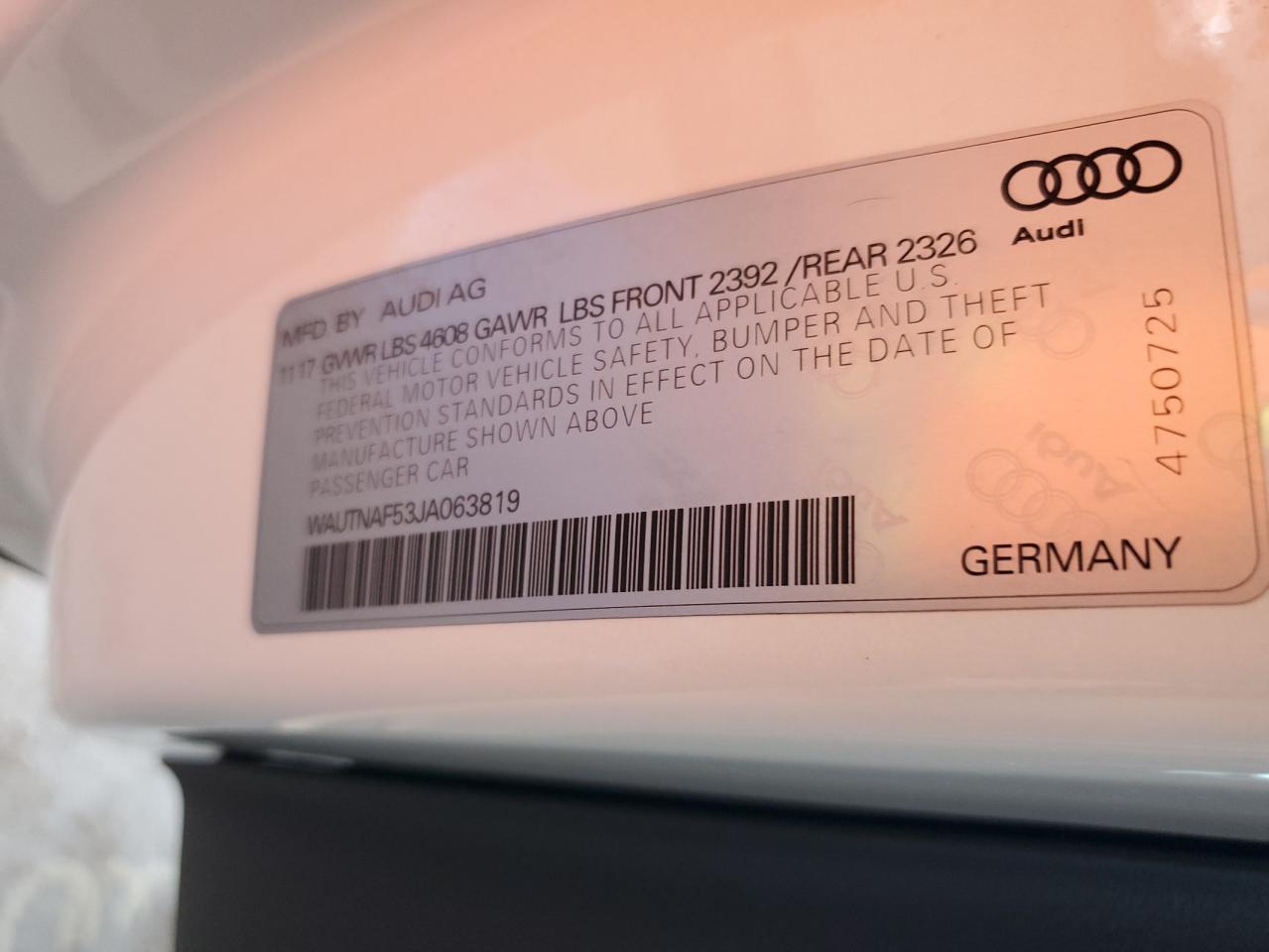 AUDI A5 PREMIUM PLUS S-LINE