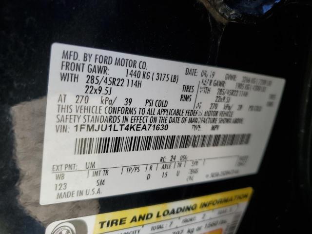 2019 FORD EXPEDITION #3284829532