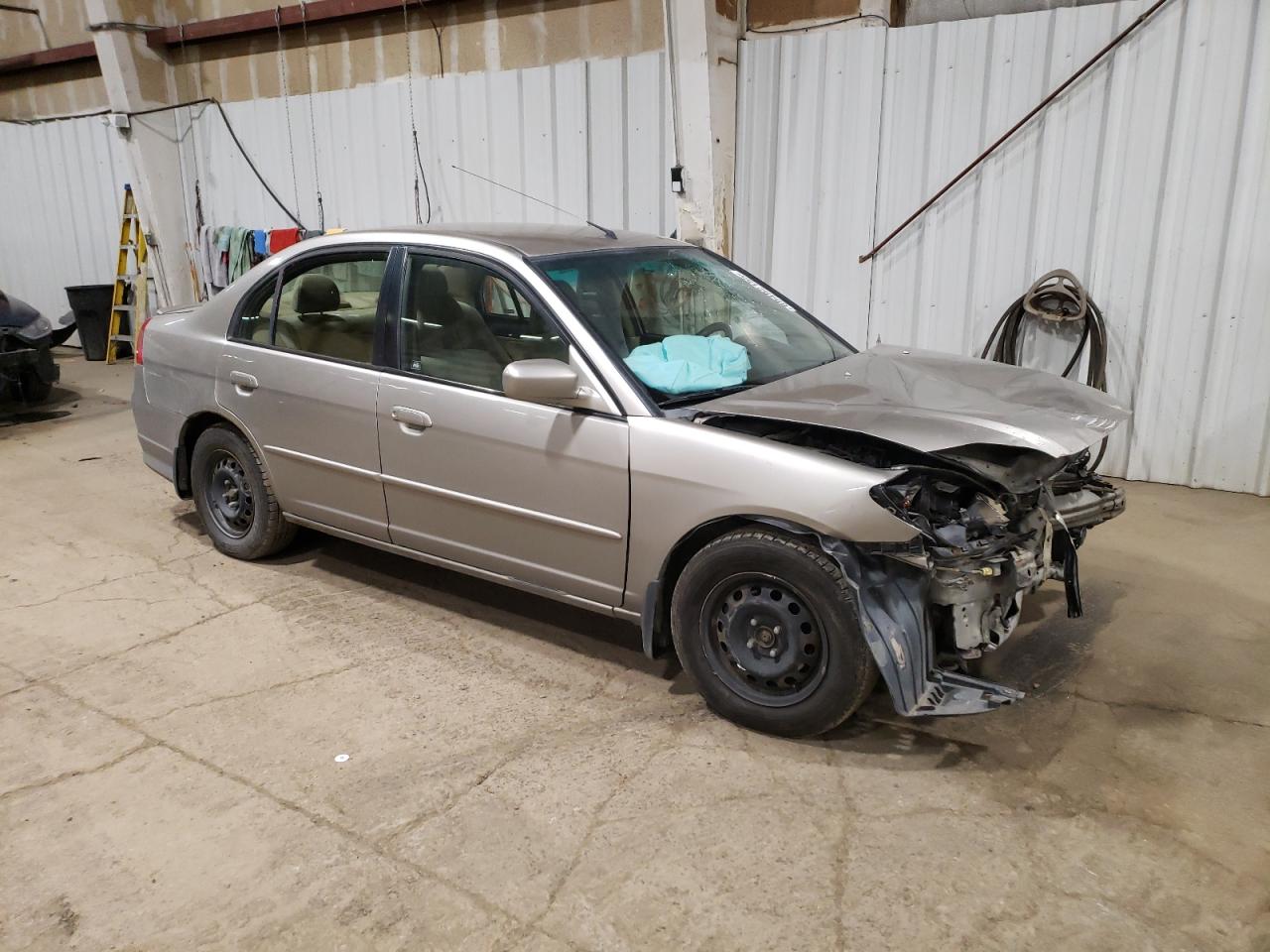 Lot #3282727287 2005 HONDA CIVIC HYBR