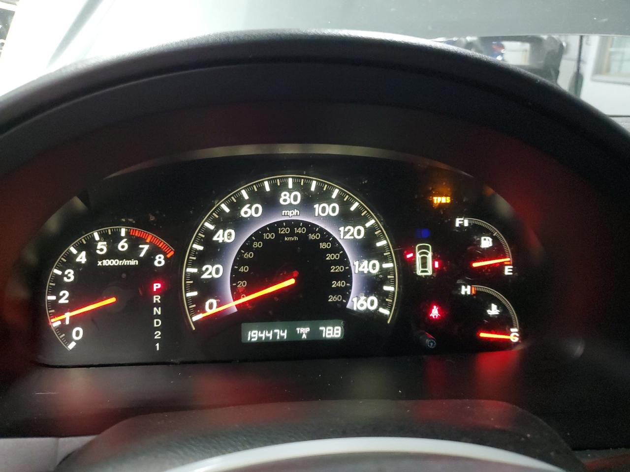 Lot #3290460759 2008 HONDA ODYSSEY EXL