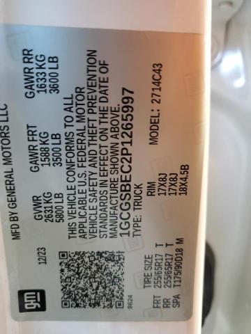 2023 CHEVROLET COLORADO - 1GCGSBEC2P1265997