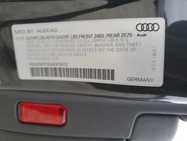 2018 AUDI A5 PREMIUM - WAUENCF55JA063812