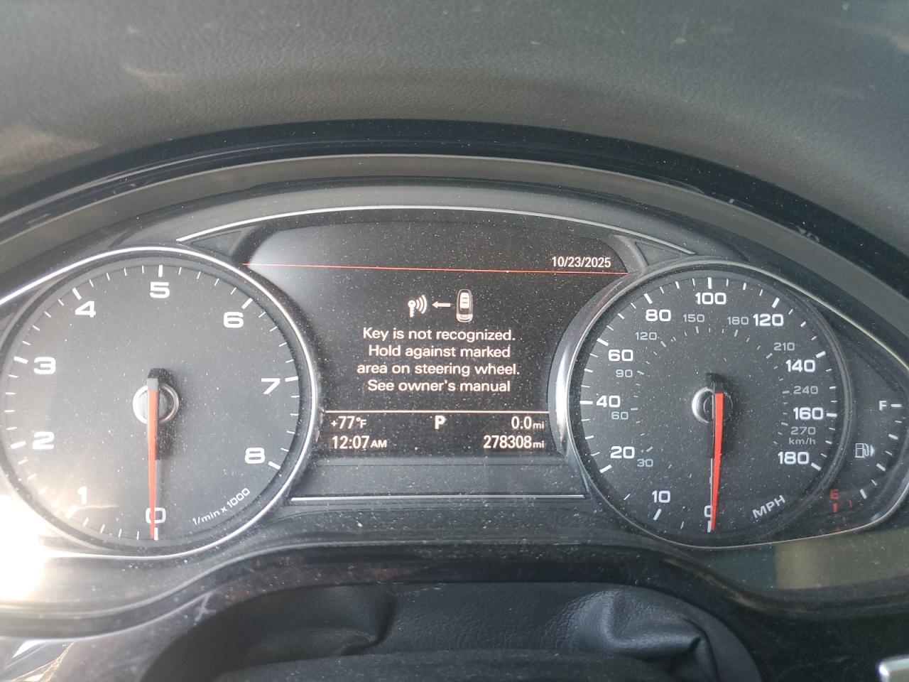 Lot #3318947922 2012 AUDI A8 L QUATT