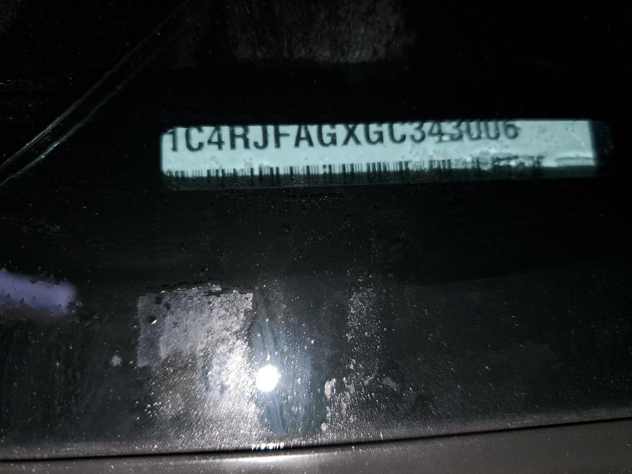 Lot #3318136365 2016 JEEP GRAND CHER