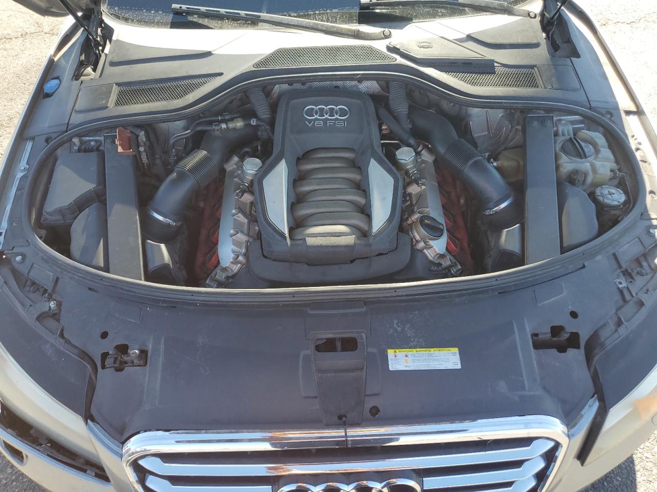 Lot #3318947922 2012 AUDI A8 L QUATT