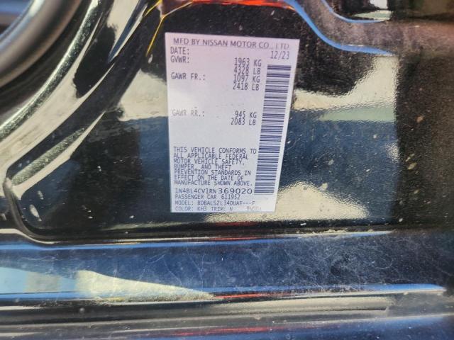 2024 NISSAN ALTIMA SR - 1N4BL4CV1RN369020