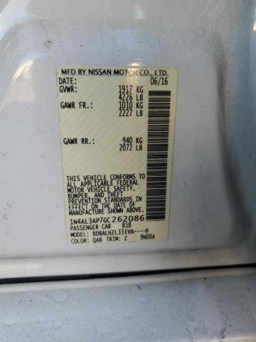 2016 NISSAN ALTIMA 2.5 - 1N4AL3AP7GC262086