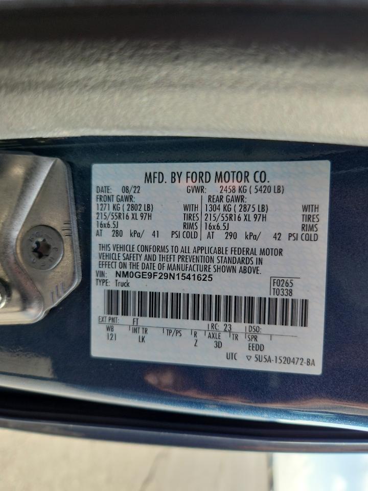 FORD TRANSIT CONNECT XLT