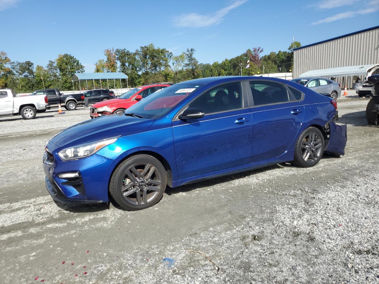 Lot #3281481982 2020 KIA FORTE GT LINE