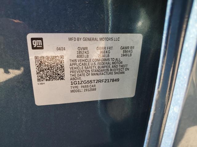 2024 CHEVROLET MALIBU RS #3287874097