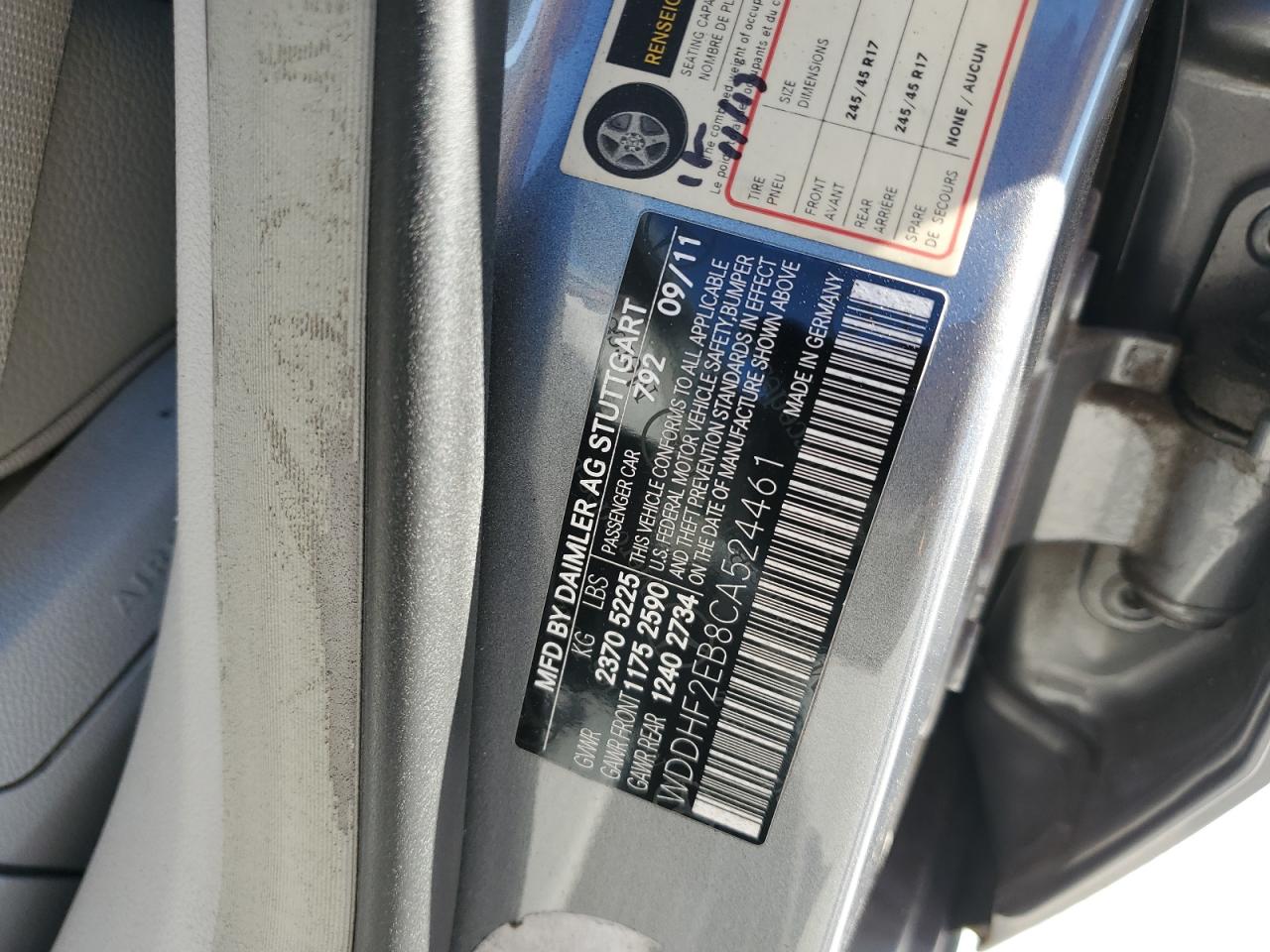 MERCEDES-BENZ E-CLASS 350 BLUETEC