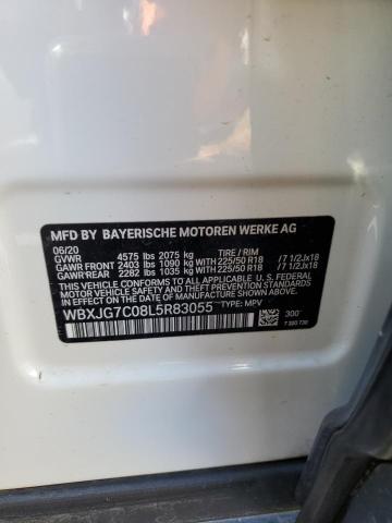 2020 BMW X1 SDRIVE28I WBXJG7C08L5R83055