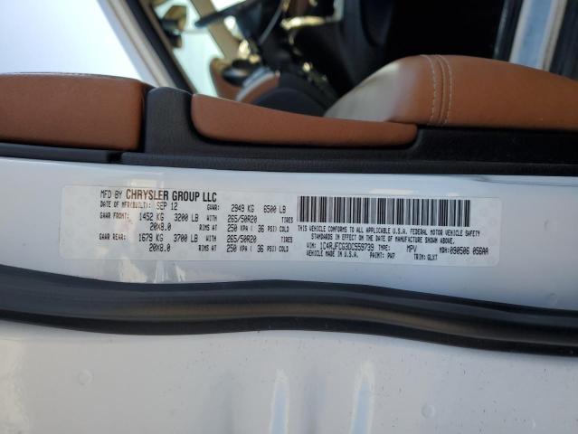 2013 JEEP GRAND CHER #3291725240