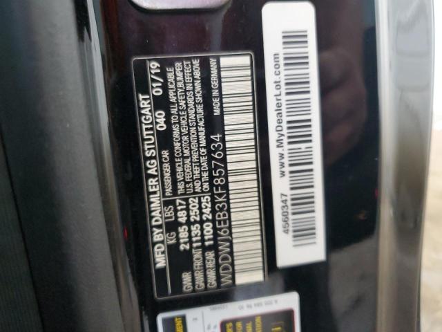 2019 MERCEDES-BENZ C 43 AMG WDDWJ6EB3KF857634