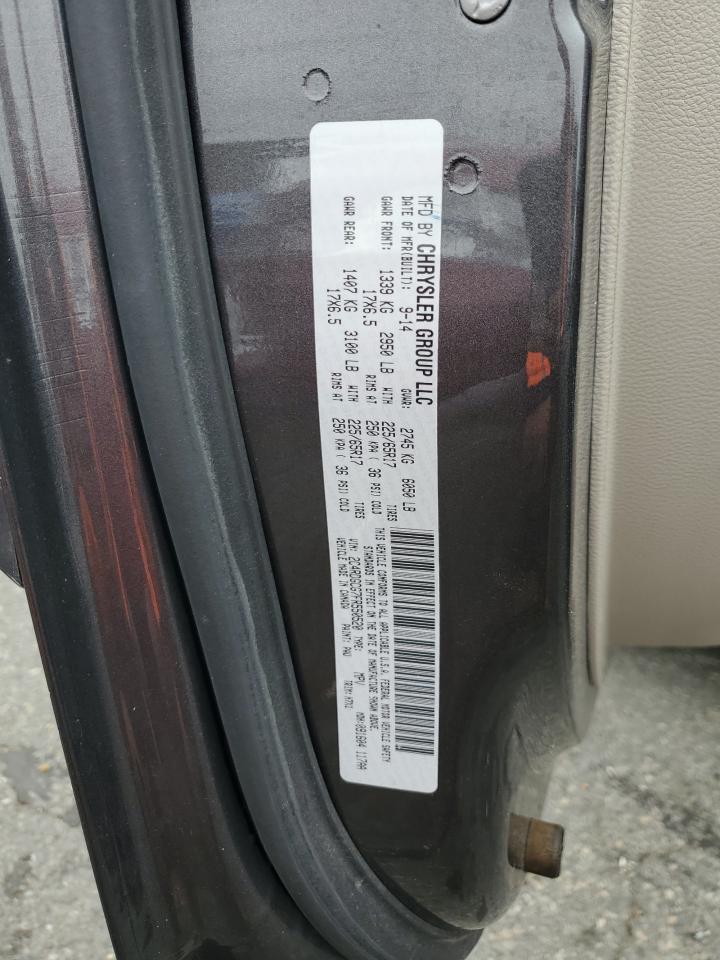 Lot #3317979906 2015 DODGE GRAND CARA