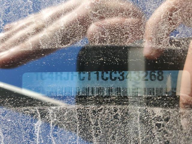 2012 JEEP GRAND CHER - 1C4RJFCT1CC343268