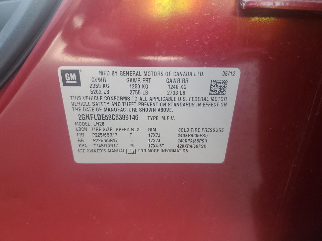 CHEVROLET EQUINOX LT