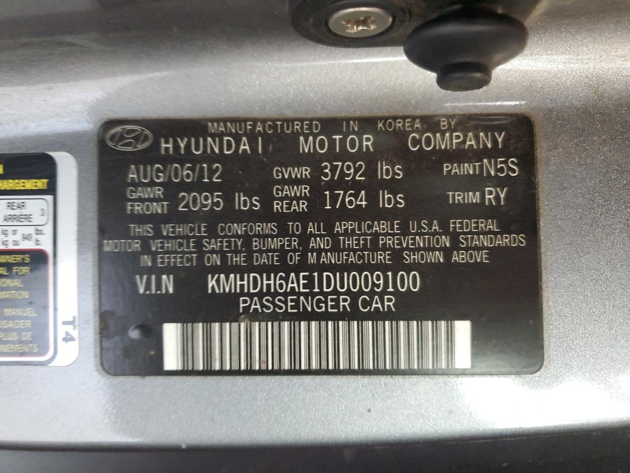 HYUNDAI ELANTRA GS