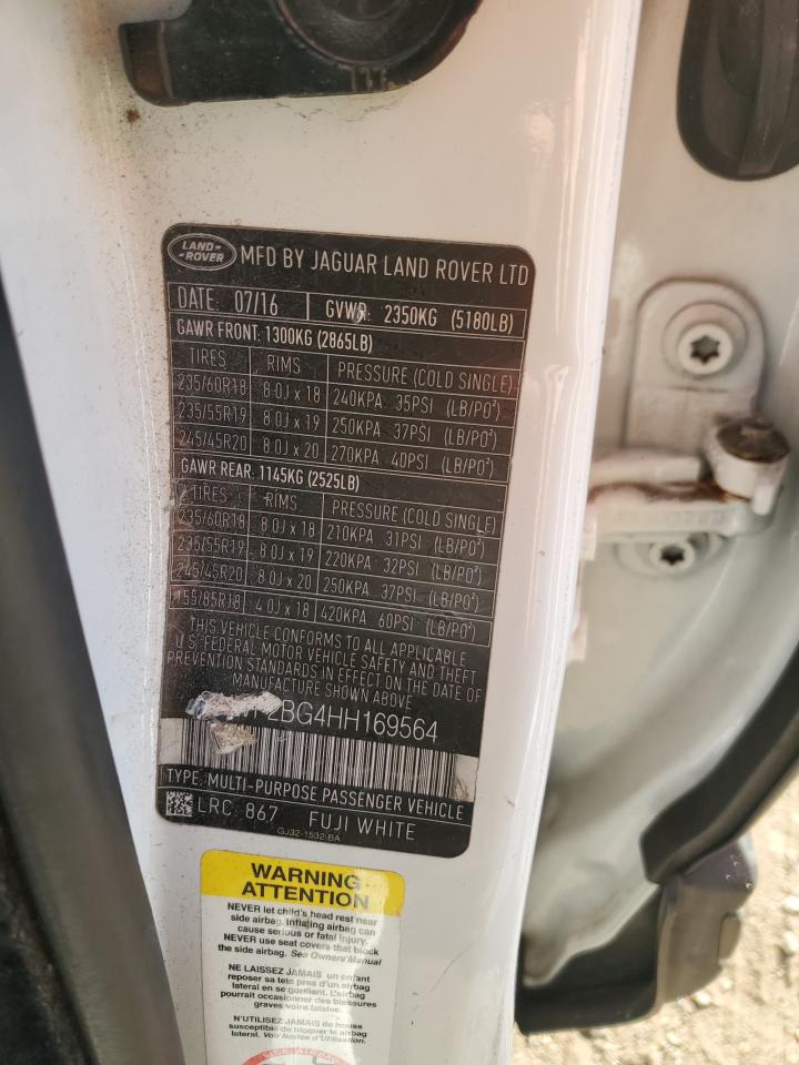 LAND ROVER RANGE ROVER SE