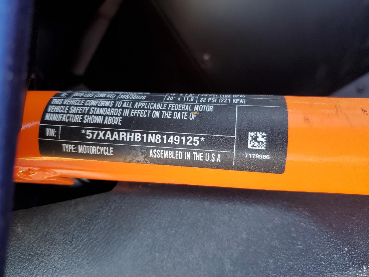 Lot #3296407642 2022 POLARIS SLINGSHOT