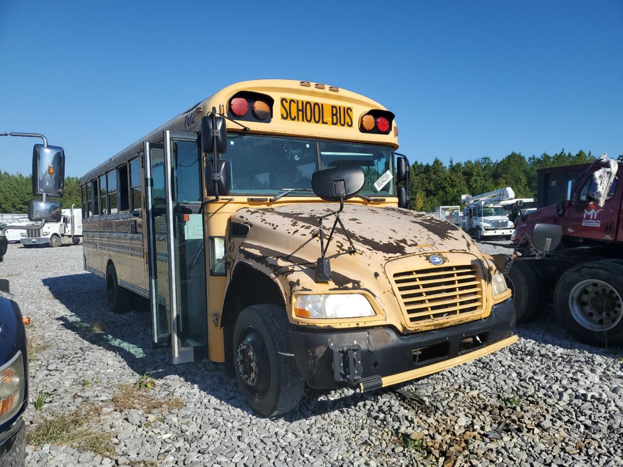 Lot #3285697661 2012 BLUE BIRD SCHOOL BUS