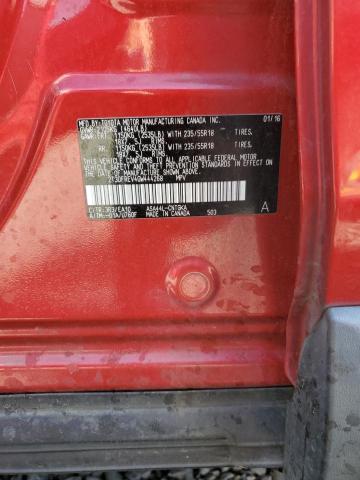 2016 TOYOTA RAV4 LIMITED 2T3DFREV4GW444268