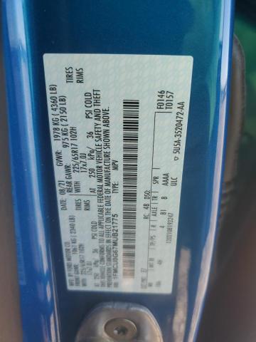 2021 FORD ESCAPE SE - 1FMCU0G67MUB21775