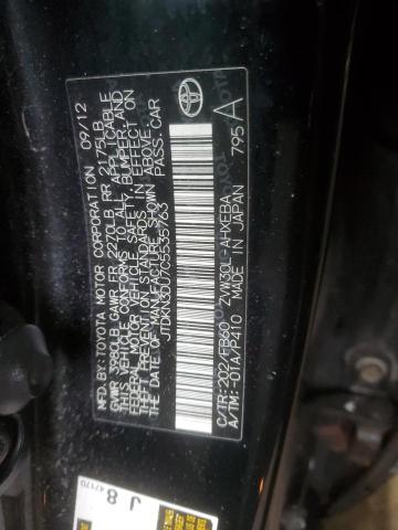 2012 TOYOTA PRIUS - JTDKN3DU7C5535763