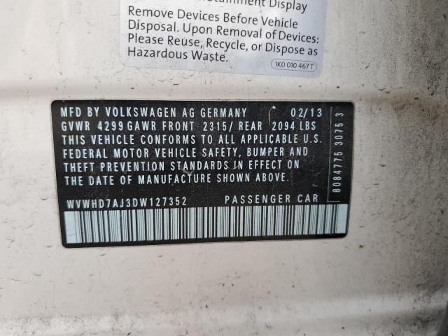 2013 VOLKSWAGEN GTI #3292762801