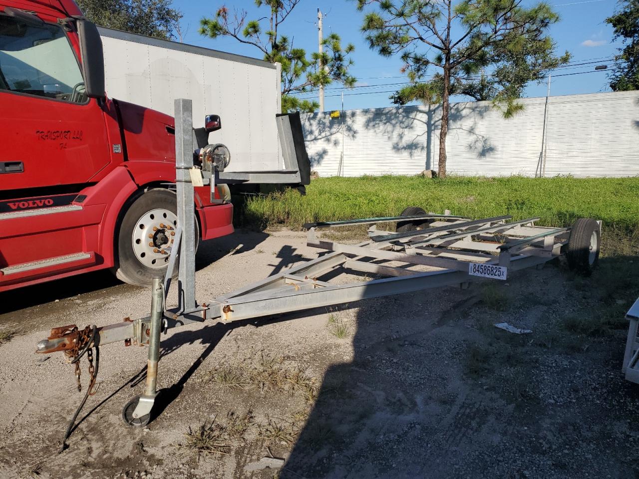 Lot #3305340329 2021 BOAT TRAILER