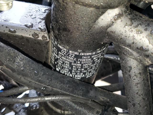 2022 KAWASAKI EX650 N ML5EXEN19NDA72425