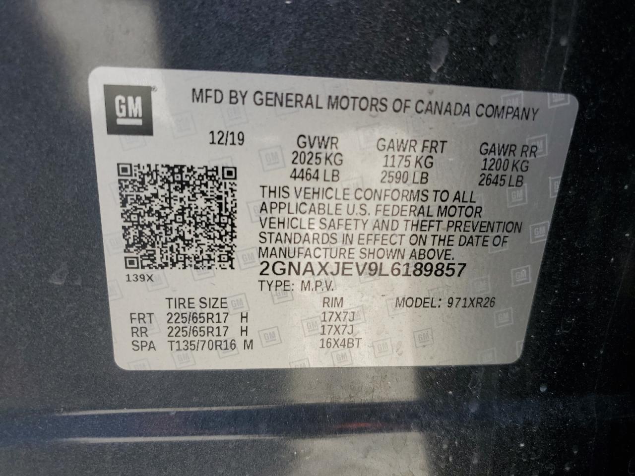 CHEVROLET EQUINOX LT