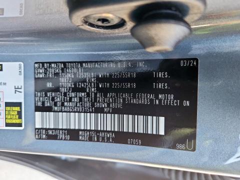 2024 TOYOTA COROLLA CR - 7MUFBABG5RV031541