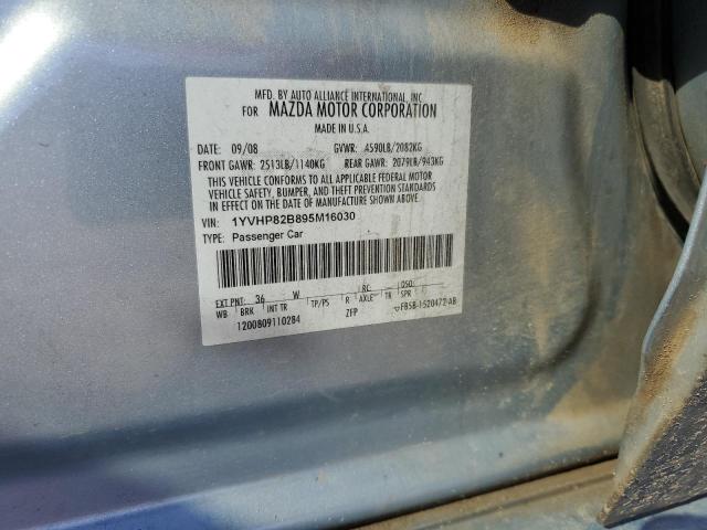 2009 MAZDA 6 S #3288083336