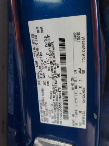 2017 FORD ESCAPE SE #3291299434