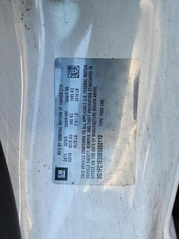 2014 CHEVROLET CAMARO LT - 2G1FC1E30E9260110