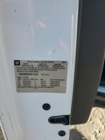 2010 CHEVROLET TRAVERSE L - 1GNLRGED2AS112416