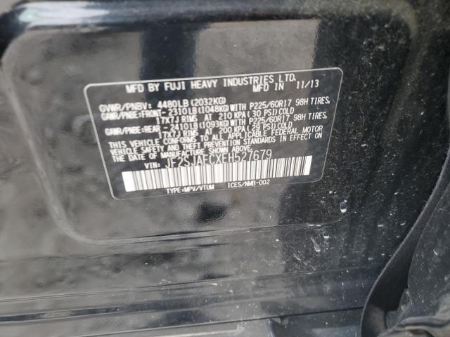 2014 SUBARU FORESTER 2 - JF2SJAECXEH527679