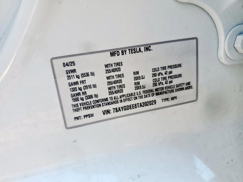 2026 TESLA MODEL Y #3305761763