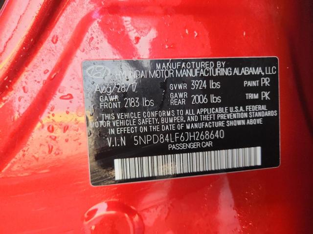 2018 HYUNDAI ELANTRA SE #3291211959