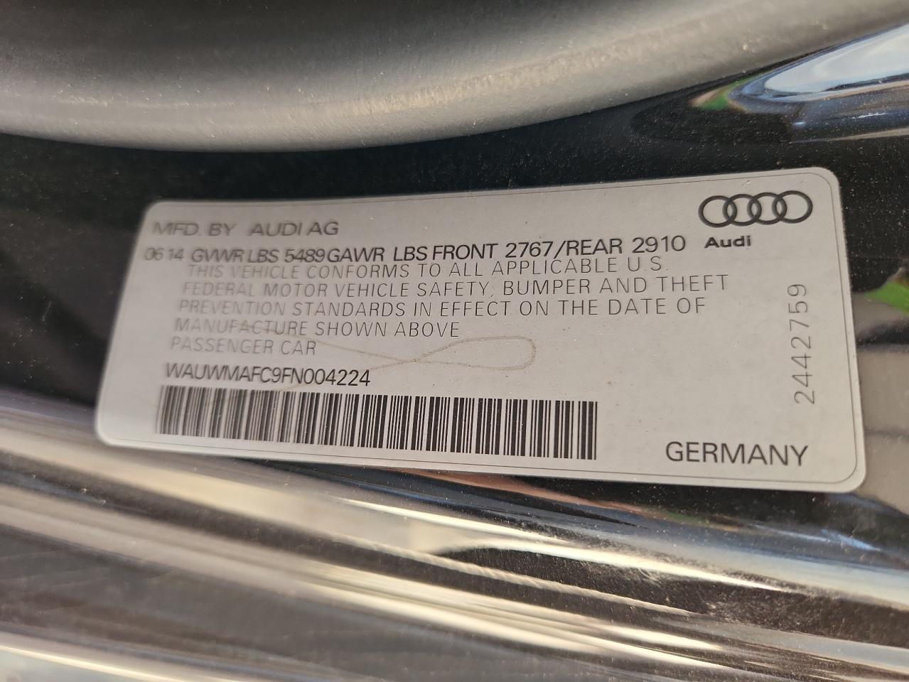 AUDI A7 PREMIUM PLUS