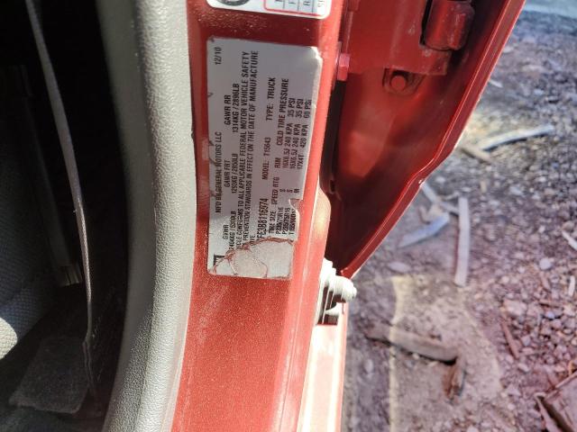 2011 CHEVROLET COLORADO - 1GCHTCFE3B8116974