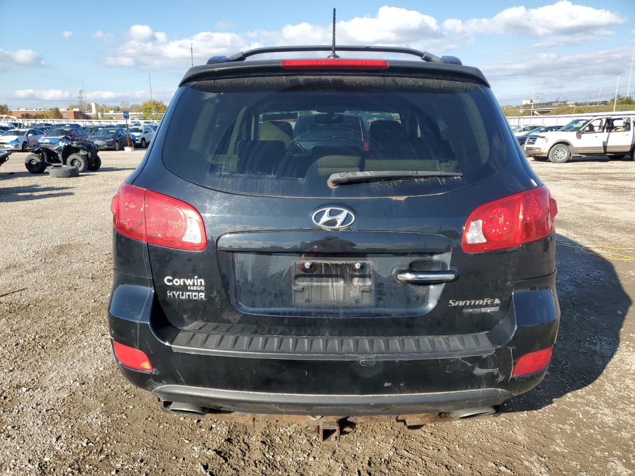 Lot #3292769796 2008 HYUNDAI SANTA FE S