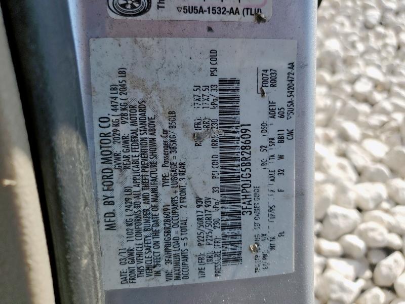 2011 FORD FUSION SEL #3292768781