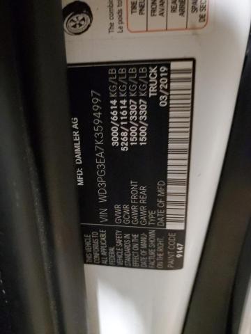 2019 MERCEDES-BENZ METRIS #3294472535