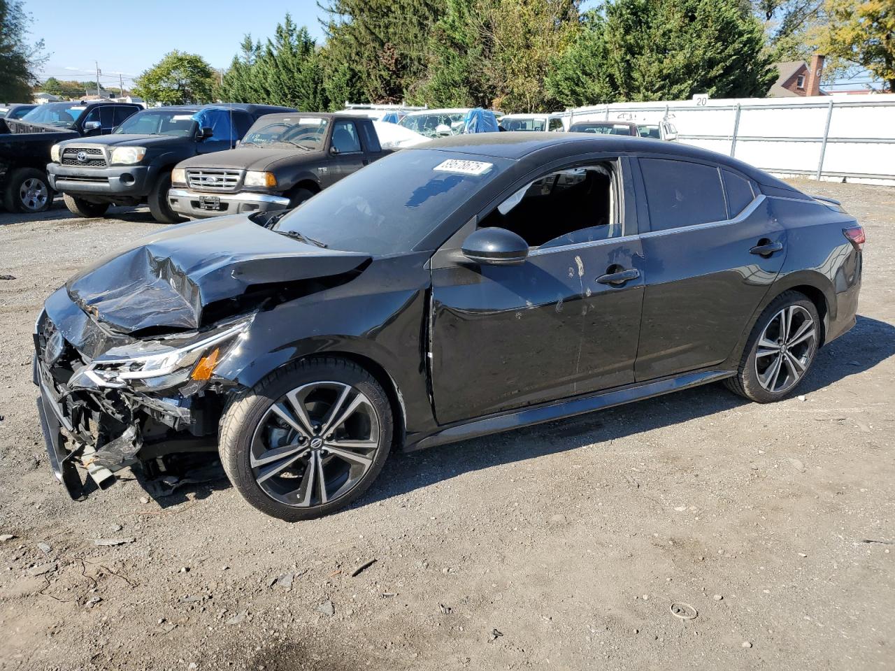 Lot #3286717291 2021 NISSAN SENTRA SR