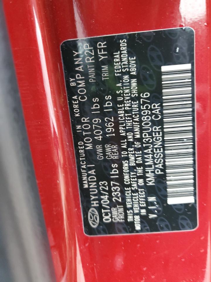 HYUNDAI ELANTRA BLUE