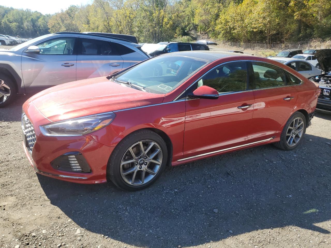 Lot #3274651948 2018 HYUNDAI SONATA SPORT