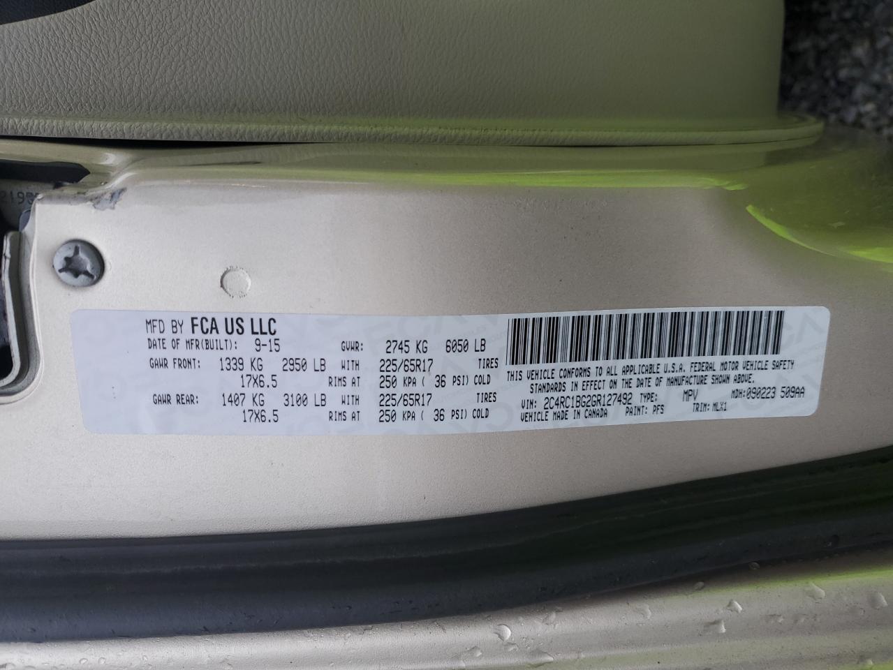 CHRYSLER TOWN & COUNTRY TOURING